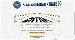 Desktop Screenshot of maestrolena-karate.it